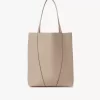 Borsa tote Chloé Spin in pelle martellata Borsa tote Chloé Spin in pelle martellata