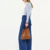 Borsa tote Chloé Spin in pelle martellata Borsa tote Chloé Spin in pelle martellata