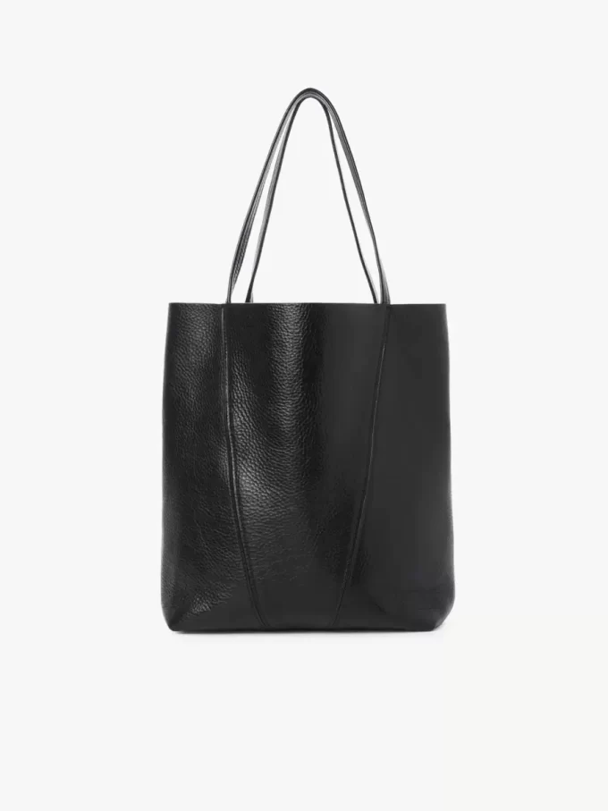 Borsa tote Chloé Spin in pelle martellata Borsa tote Chloé Spin in pelle martellata