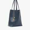 Borsa tote Chloé Spin in pelle martellata Borsa tote Chloé Spin in pelle martellata