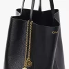 Borsa tote Chloé Spin in pelle martellata Borsa tote Chloé Spin in pelle martellata