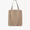 Borsa tote Chloé Spin in pelle scamosciata Borsa tote Chloé Spin in pelle scamosciata