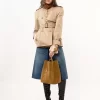 Borsa tote Chloé Spin in pelle scamosciata Borsa tote Chloé Spin in pelle scamosciata
