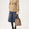 Borsa tote Chloé Spin in pelle scamosciata Borsa tote Chloé Spin in pelle scamosciata