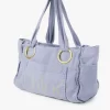 Borsa tote grande Chloé Plage in cotone Borsa tote grande Chloé Plage in cotone