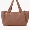 Borsa tote grande Chloé Plage in cotone Borsa tote grande Chloé Plage in cotone