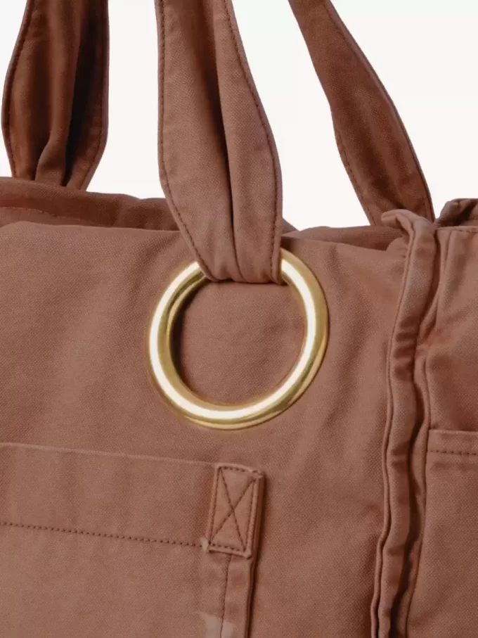 Borsa tote grande Chloé Plage in cotone Borsa tote grande Chloé Plage in cotone