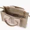 Borsa tote Mini Woody in lino Borsa tote Mini Woody in lino
