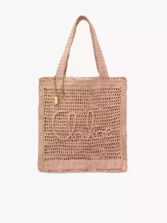 Borsa tote Summer Banana in rafia Borsa tote Summer Banana in rafia