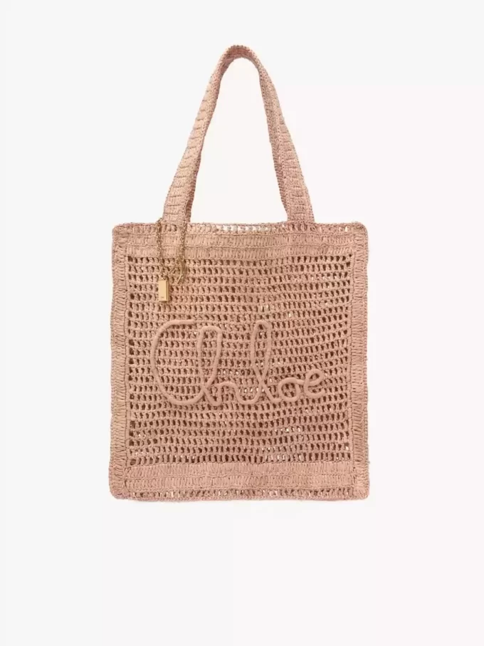 Borsa tote Summer Banana in rafia Borsa tote Summer Banana in rafia