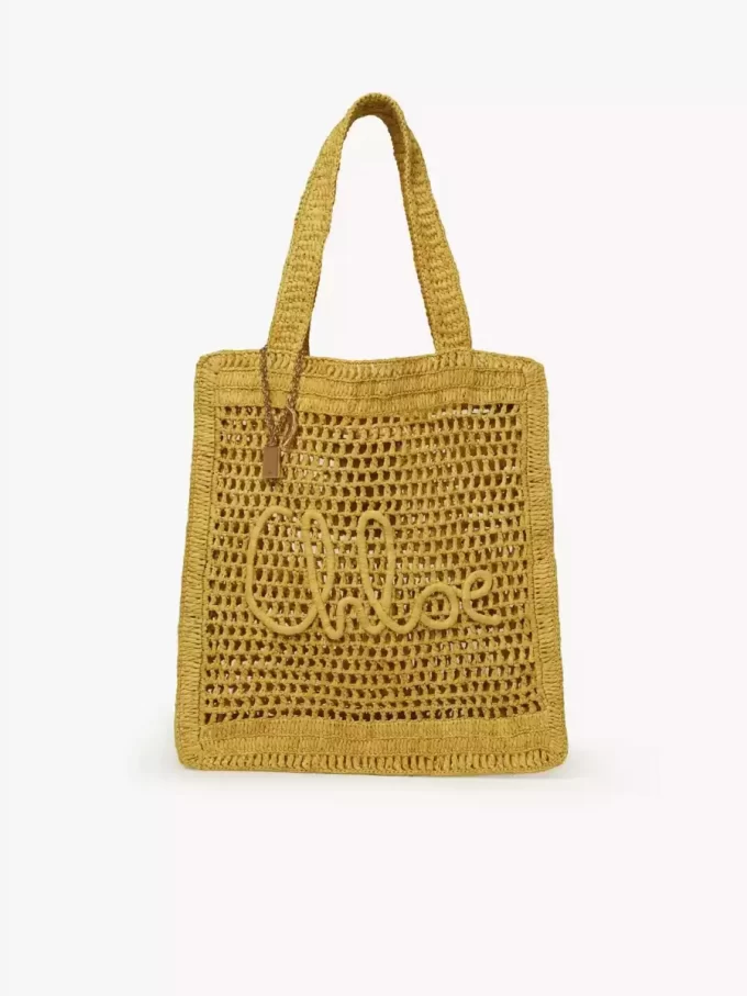 Borsa tote Summer Banana in rafia Borsa tote Summer Banana in rafia