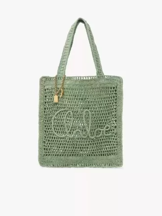 Borsa tote Summer Banana in rafia