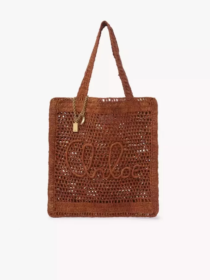 Borsa tote Summer Banana in rafia Borsa tote Summer Banana in rafia