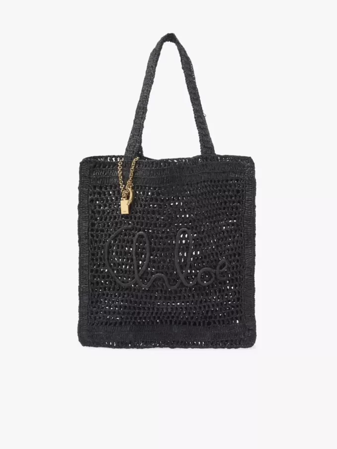 Borsa tote Summer Banana in rafia Borsa tote Summer Banana in rafia