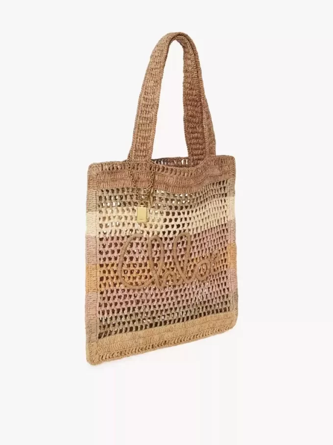 Borsa tote Summer Banana in rafia Borsa tote Summer Banana in rafia