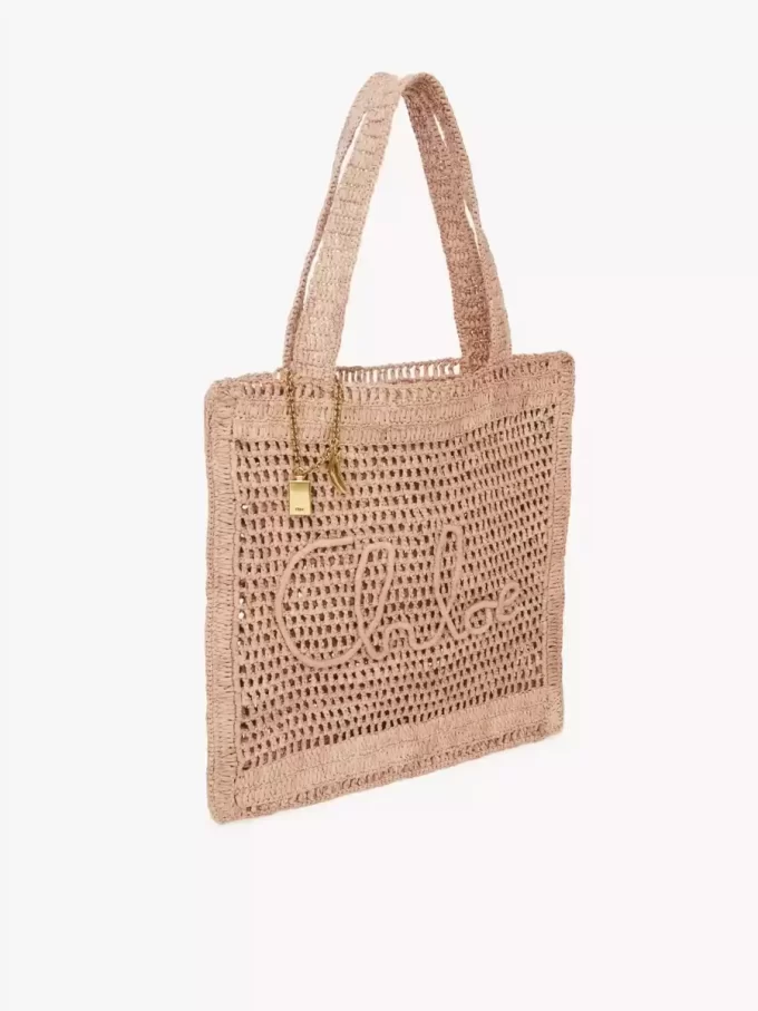 Borsa tote Summer Banana in rafia Borsa tote Summer Banana in rafia