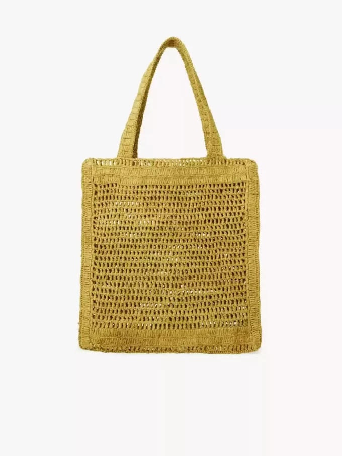 Borsa tote Summer Banana in rafia Borsa tote Summer Banana in rafia