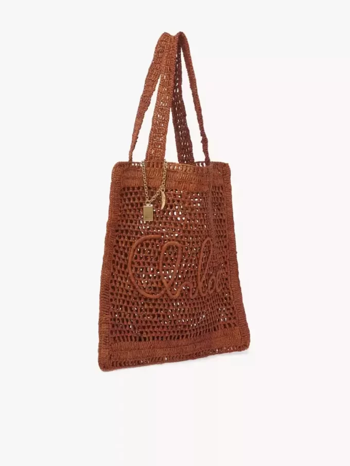 Borsa tote Summer Banana in rafia Borsa tote Summer Banana in rafia