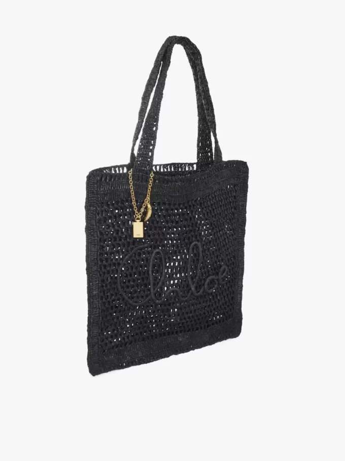 Borsa tote Summer Banana in rafia Borsa tote Summer Banana in rafia