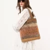 Borsa tote Summer Banana in rafia Borsa tote Summer Banana in rafia