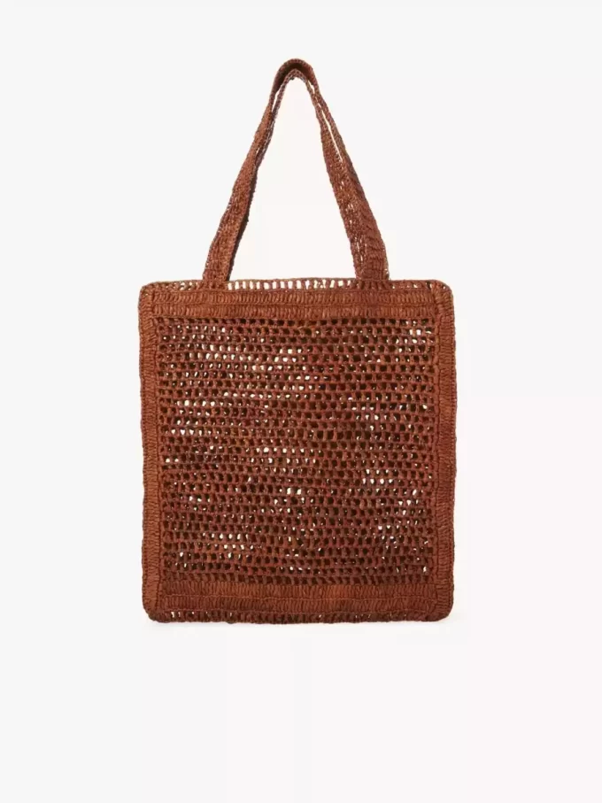 Borsa tote Summer Banana in rafia Borsa tote Summer Banana in rafia