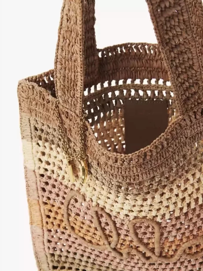 Borsa tote Summer Banana in rafia Borsa tote Summer Banana in rafia