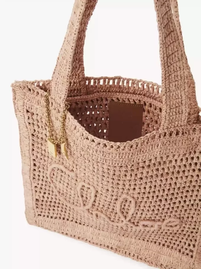 Borsa tote Summer Banana in rafia Borsa tote Summer Banana in rafia