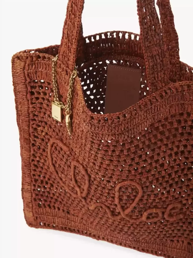 Borsa tote Summer Banana in rafia Borsa tote Summer Banana in rafia