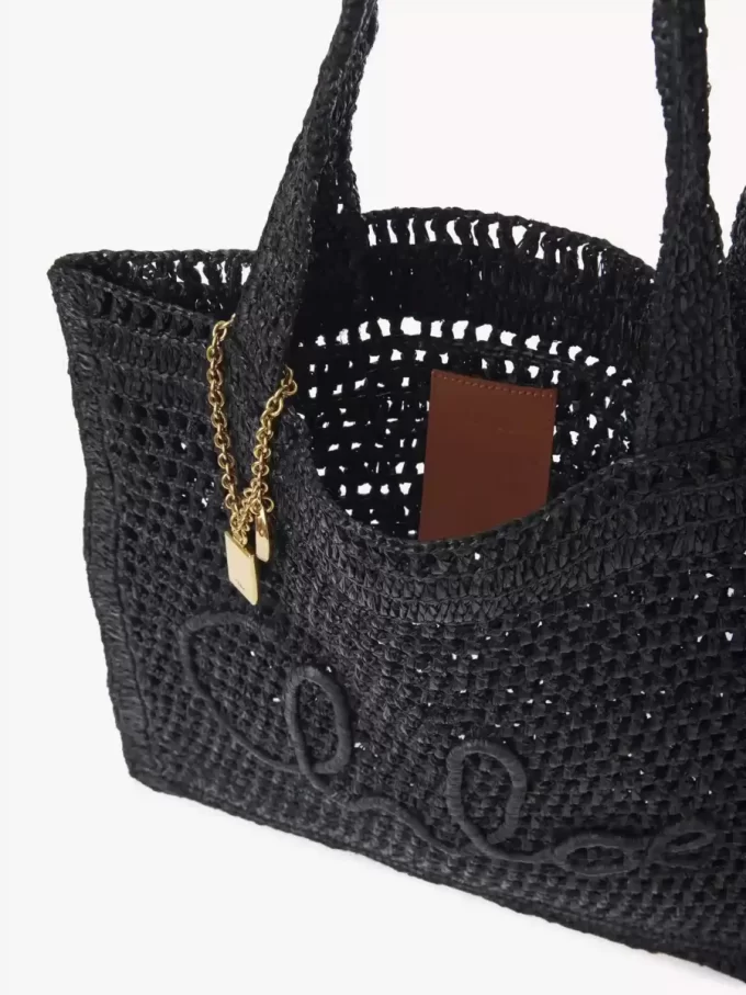 Borsa tote Summer Banana in rafia Borsa tote Summer Banana in rafia
