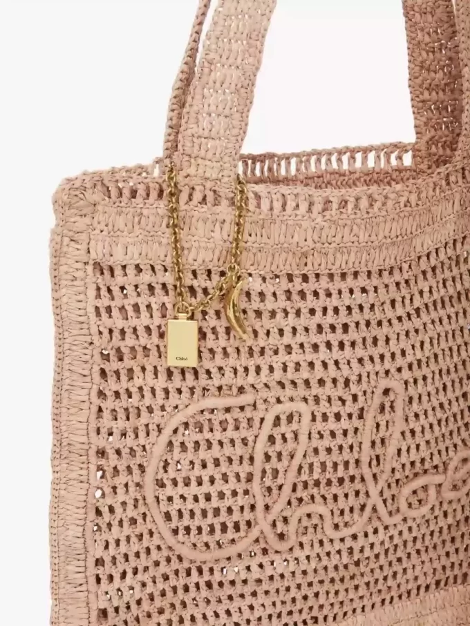 Borsa tote Summer Banana in rafia Borsa tote Summer Banana in rafia