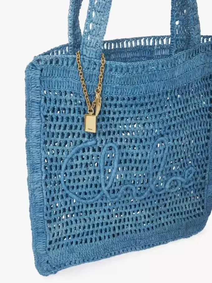 Borsa tote Summer Banana in rafia Borsa tote Summer Banana in rafia