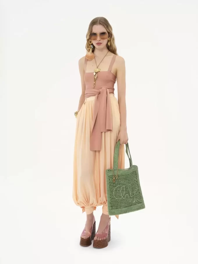 Borsa tote Summer Banana in rafia Borsa tote Summer Banana in rafia