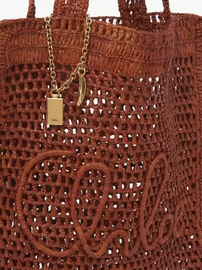 Borsa tote Summer Banana in rafia Borsa tote Summer Banana in rafia