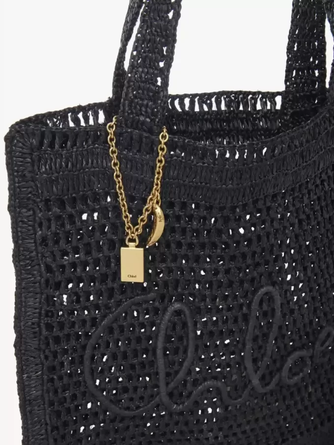 Borsa tote Summer Banana in rafia Borsa tote Summer Banana in rafia