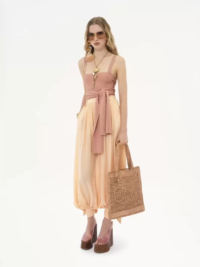 Borsa tote Summer Banana in rafia Borsa tote Summer Banana in rafia