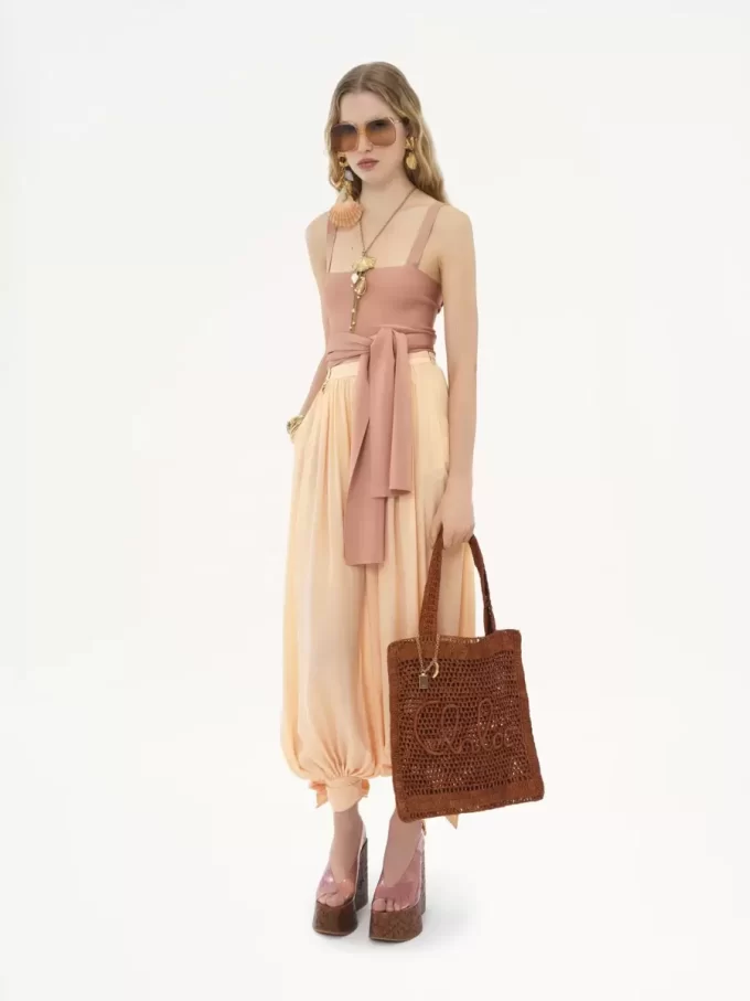 Borsa tote Summer Banana in rafia Borsa tote Summer Banana in rafia