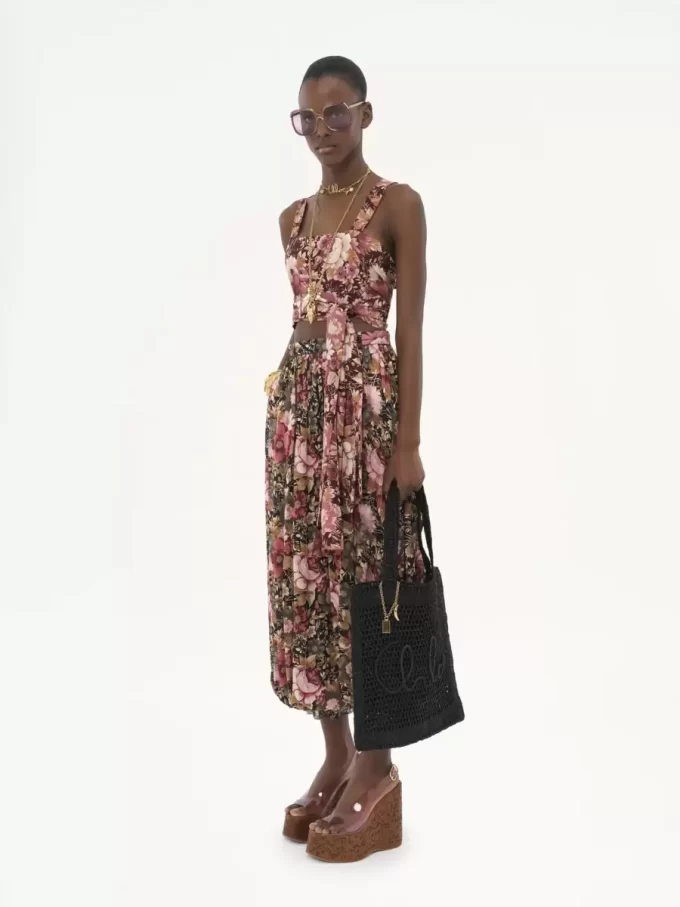 Borsa tote Summer Banana in rafia Borsa tote Summer Banana in rafia