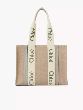 Borsa tote Woody in lino