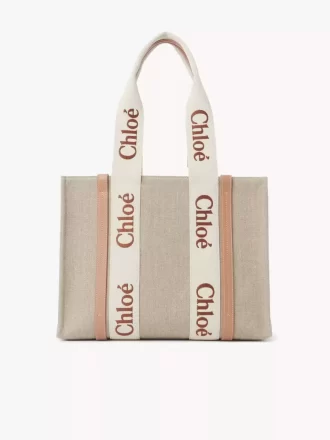 Borsa tote Woody in lino