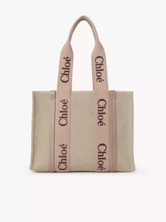 Borsa tote Woody in lino