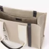 Borsa tote Woody in lino Borsa tote Woody in lino