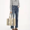 Borsa tote Woody in lino Borsa tote Woody in lino