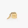 Bracciale con ciondolo a forma di cubo, banana e dadi in ottone