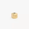 Bracciale con ciondolo a forma di dado cubo in ottone