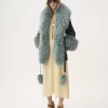 Cappotto corto in pelle Cappotto corto in pelle