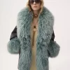 Cappotto corto in pelle Cappotto corto in pelle