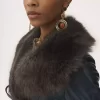 Cappotto corto in pelle Cappotto corto in pelle