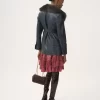 Cappotto corto in pelle Cappotto corto in pelle