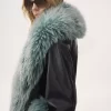 Cappotto corto in pelle Cappotto corto in pelle
