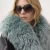 Cappotto corto in pelle Cappotto corto in pelle